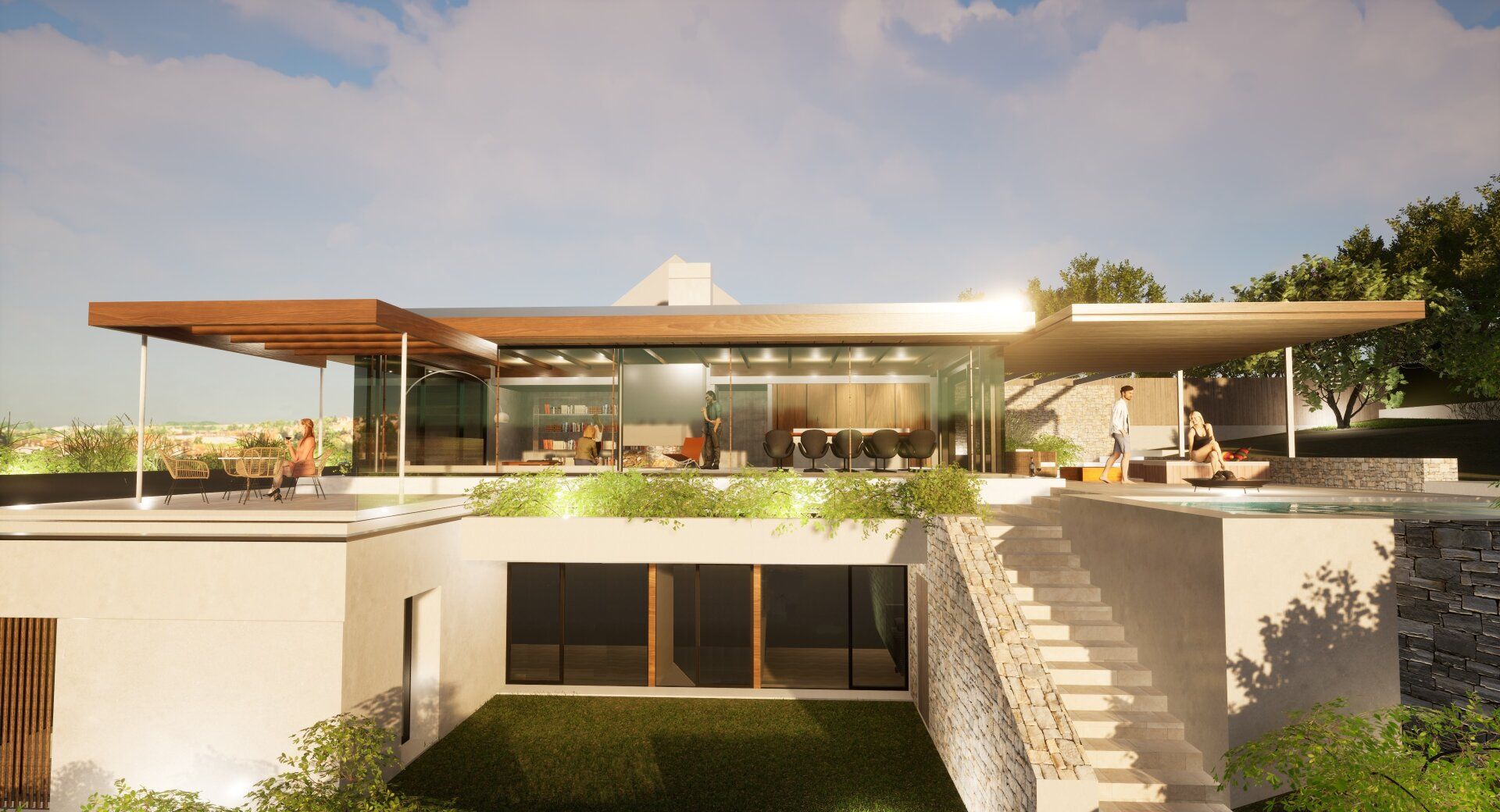 Little L.A. in den Kremser Hills - Luxus pur