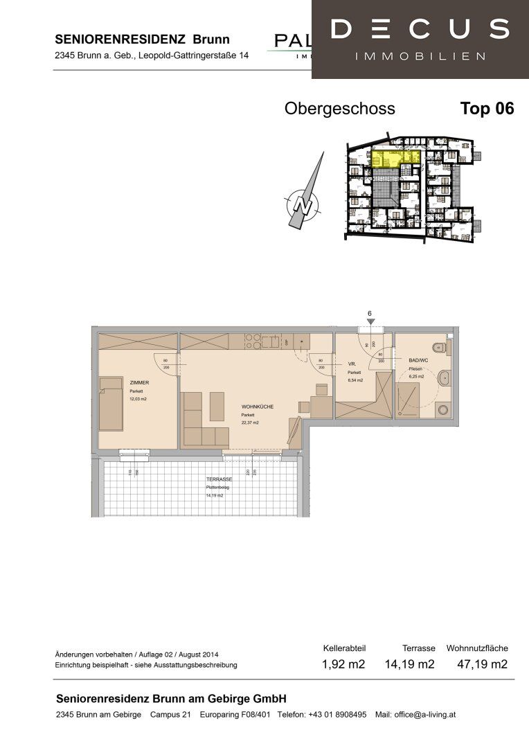 Apartment in Brunn am Gebirge, Bezirk Mödling - View 2