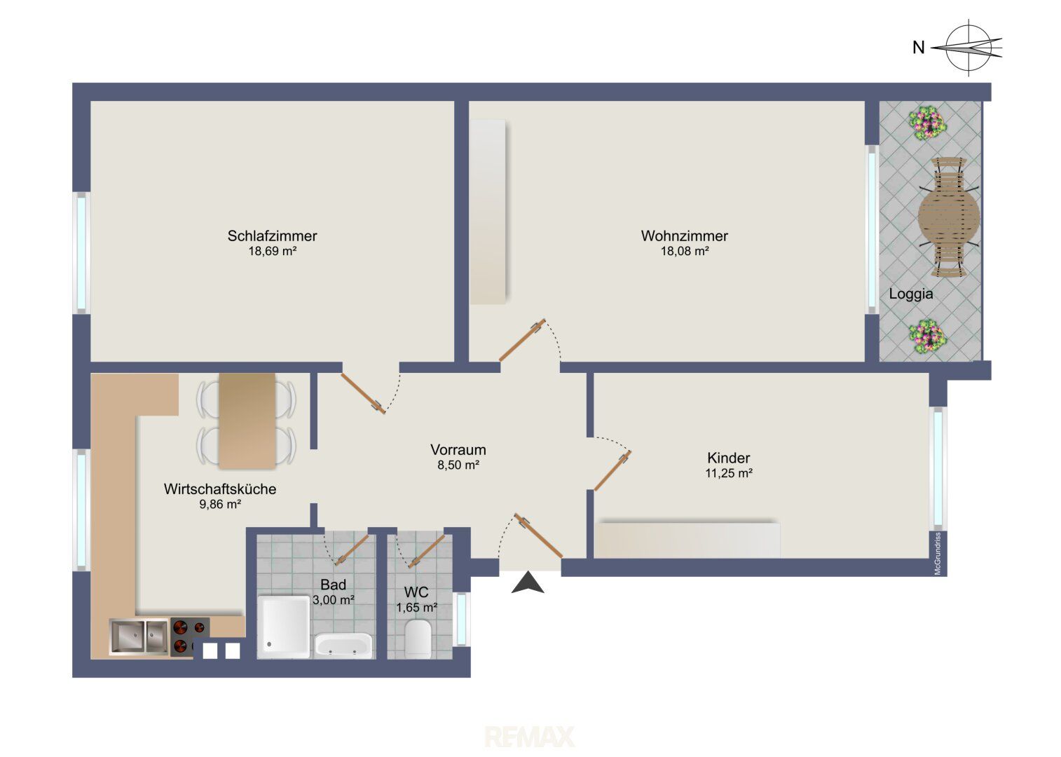 Wohnung – Graz - Ansicht 2