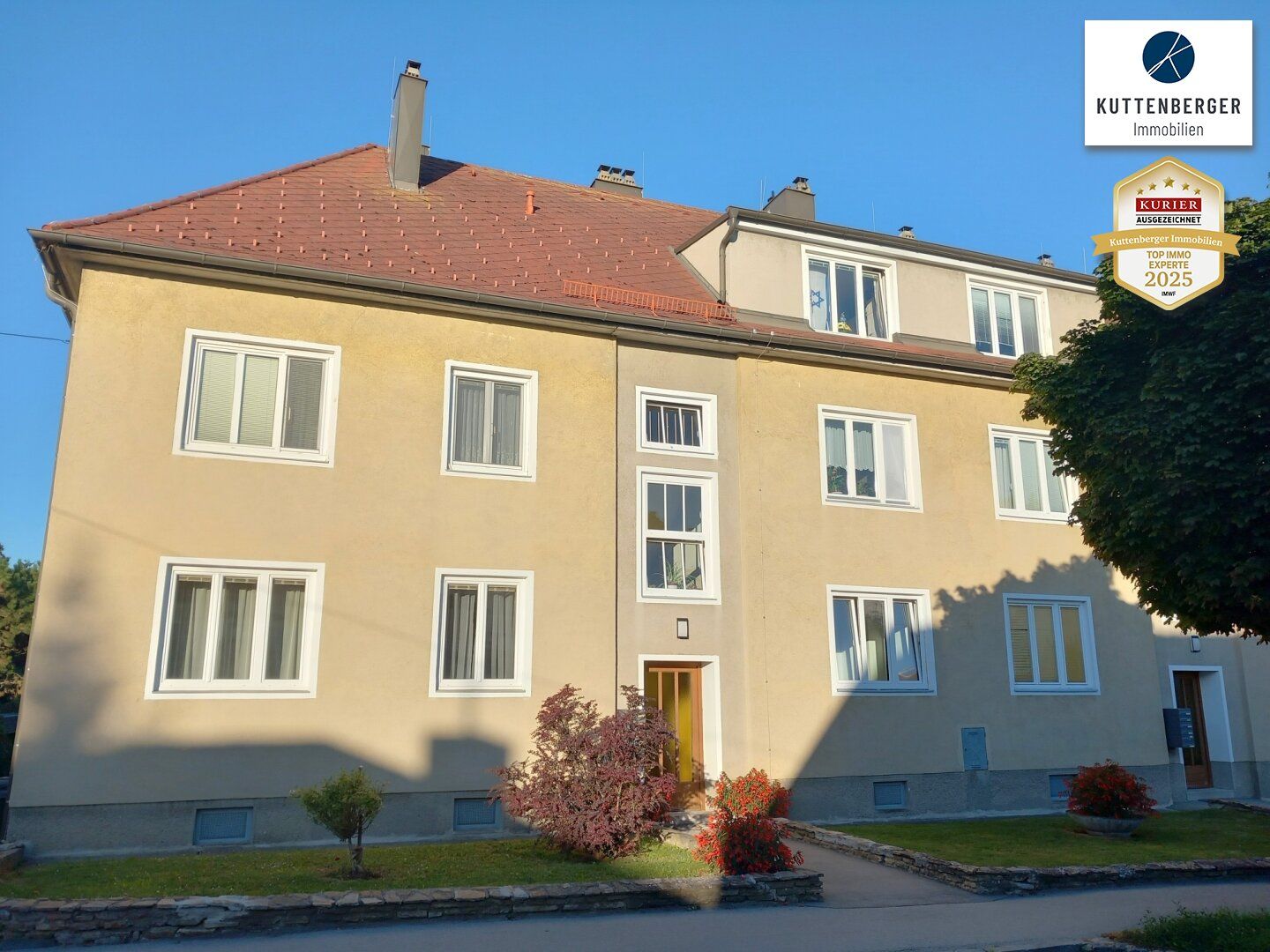 Hollabrunn-Stadt: Traumhafte 3-Zimmer-Wohnung mit Garten nahe Wald