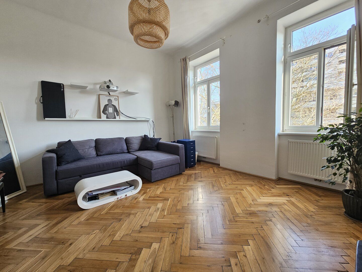 4 Zimmer Wohnung bei U2-Messe | WU | 4. Liftstock | Wiederaufbau | Planungvorschlag