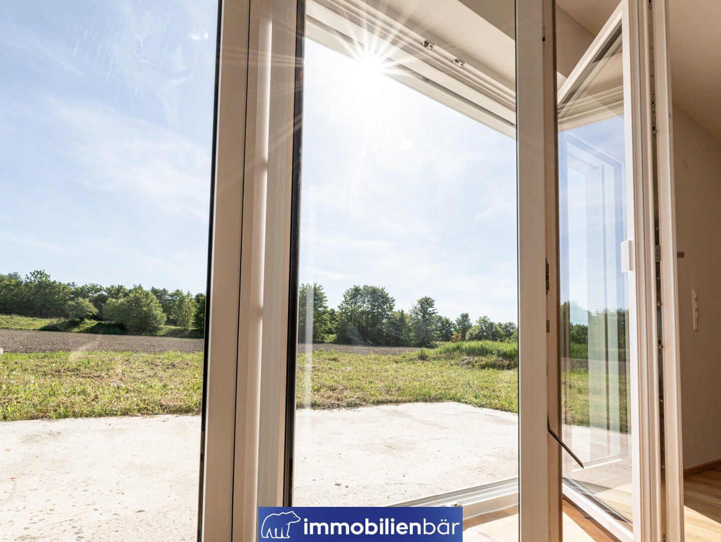 Modernes Doppelhaus Traunauen - Grünblick, Ruhelage und gute Raumaufteilung.