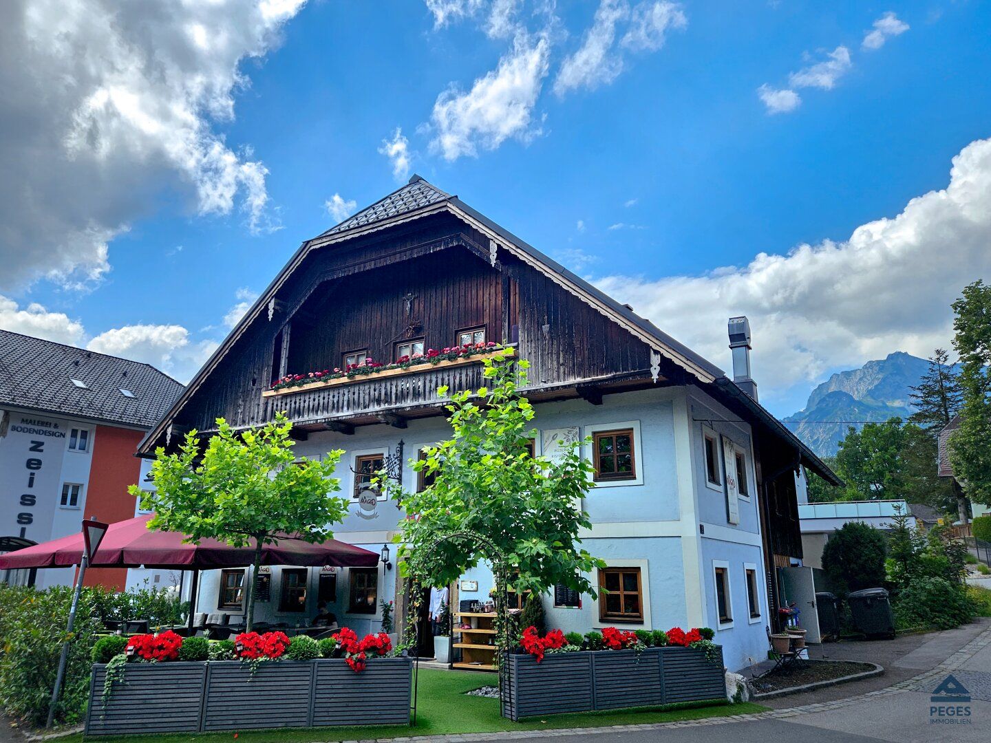 Im Süden von Salzburg: Hausetage mit großer Terrasse, in Anif
