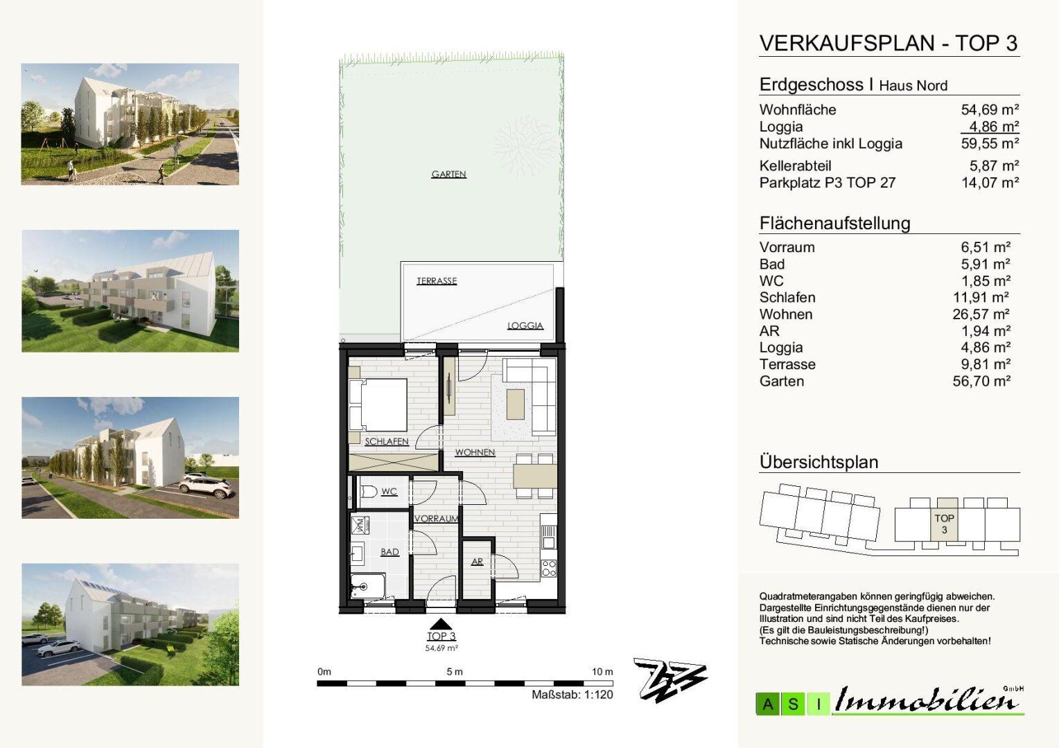 GRÜNE ALLEE GALLNEUKIRCHEN - 2 und 3-Zimmer Wohnungen, 55-70m² NEUBAU ERSTBEZUG