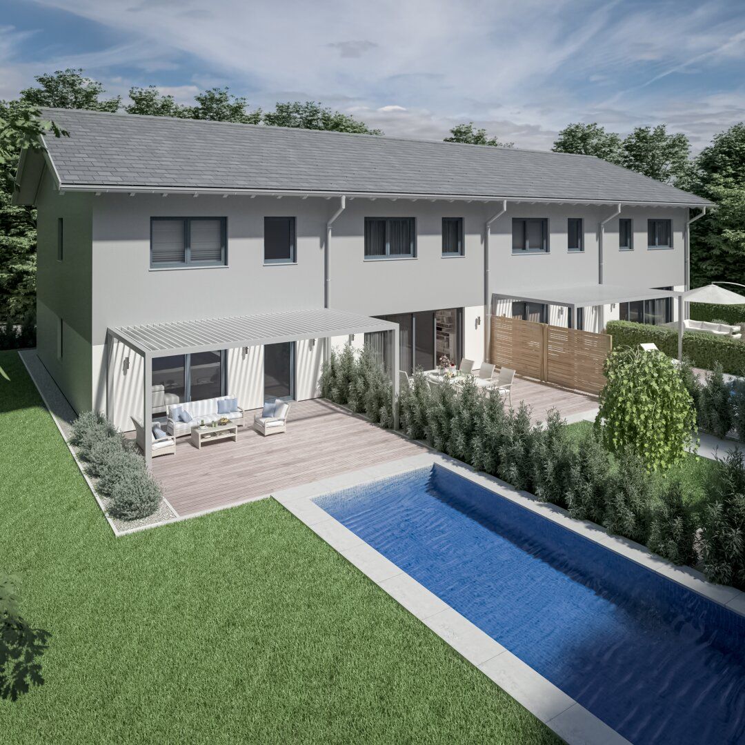 Modernes Reihenhaus in ruhiger Sackgassenlage - erweiterbar auf ca. 155 m² Wohnfläche