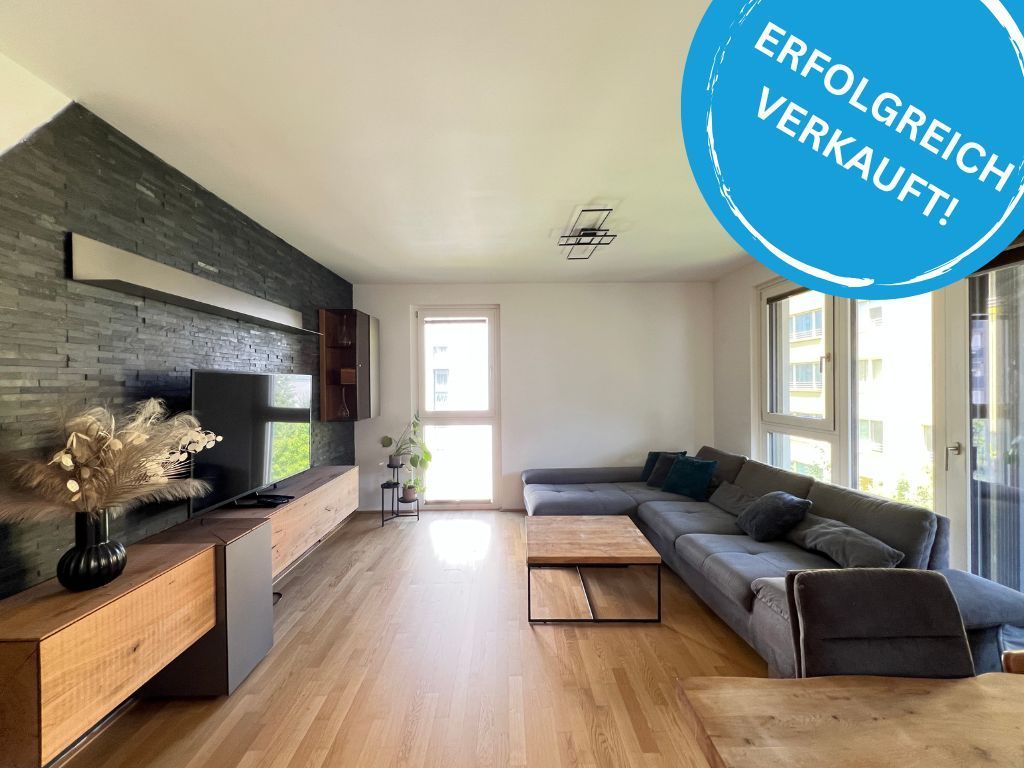 Rarität! Moderne Wohnung mit 2 Bäder/4 Zimmer/Balkon/Garage in U6 Nähe!