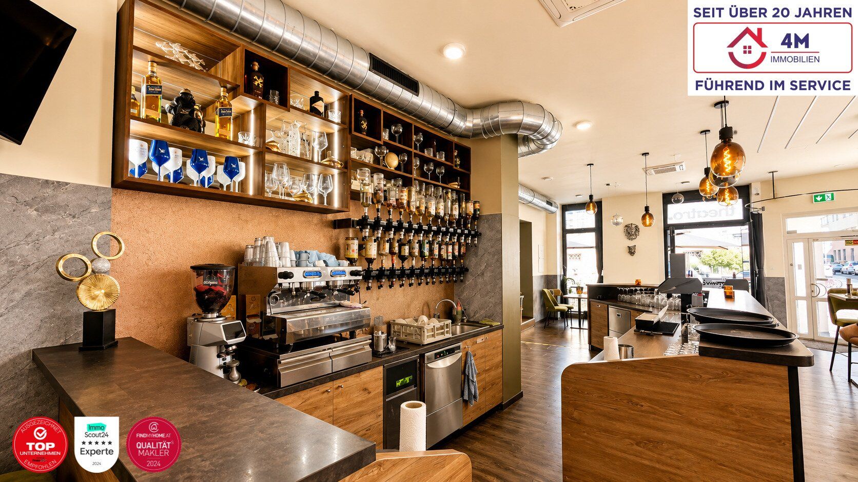 ☕ Modernes Gastro-Lokal nahe Westbahnhof - voll ausgestattet & startklar - Ansicht 3