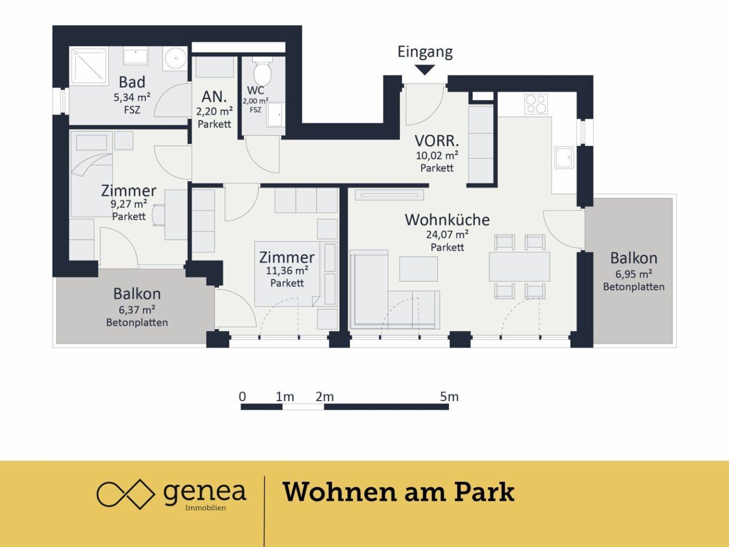 Wohnung – Graz, Karlau, Gries - Ansicht 2