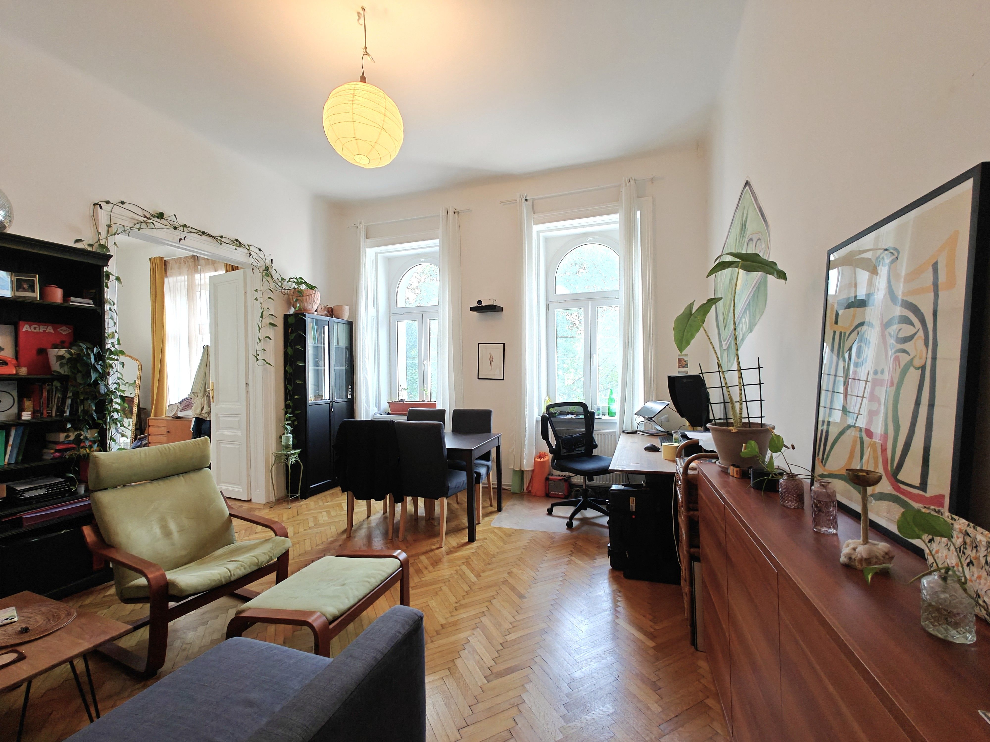 Einsiedlerpark: Herrliche Eckwohnung + Nachmittagssonne + 650m zur U4 + befristet bis 06/2026