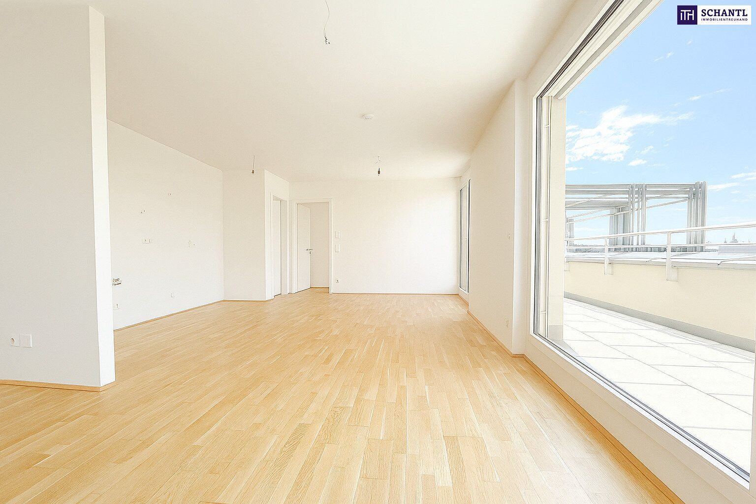 3-Zimmer-Wohntraum mit Dachterrasse in Ebergassing - Sonnenuntergänge inklusive! Schnell sein!
