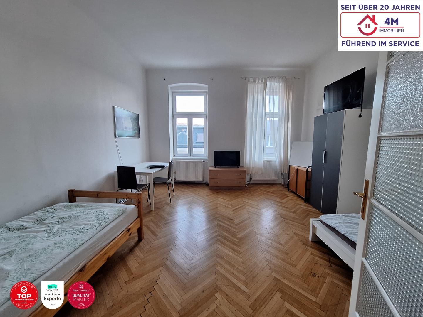Preiswerte 1-Zimmer-Wohnung mit Entwicklungspotenzial - Ideal für Neugestaltung nach Nutzung als Arbeiterquartier