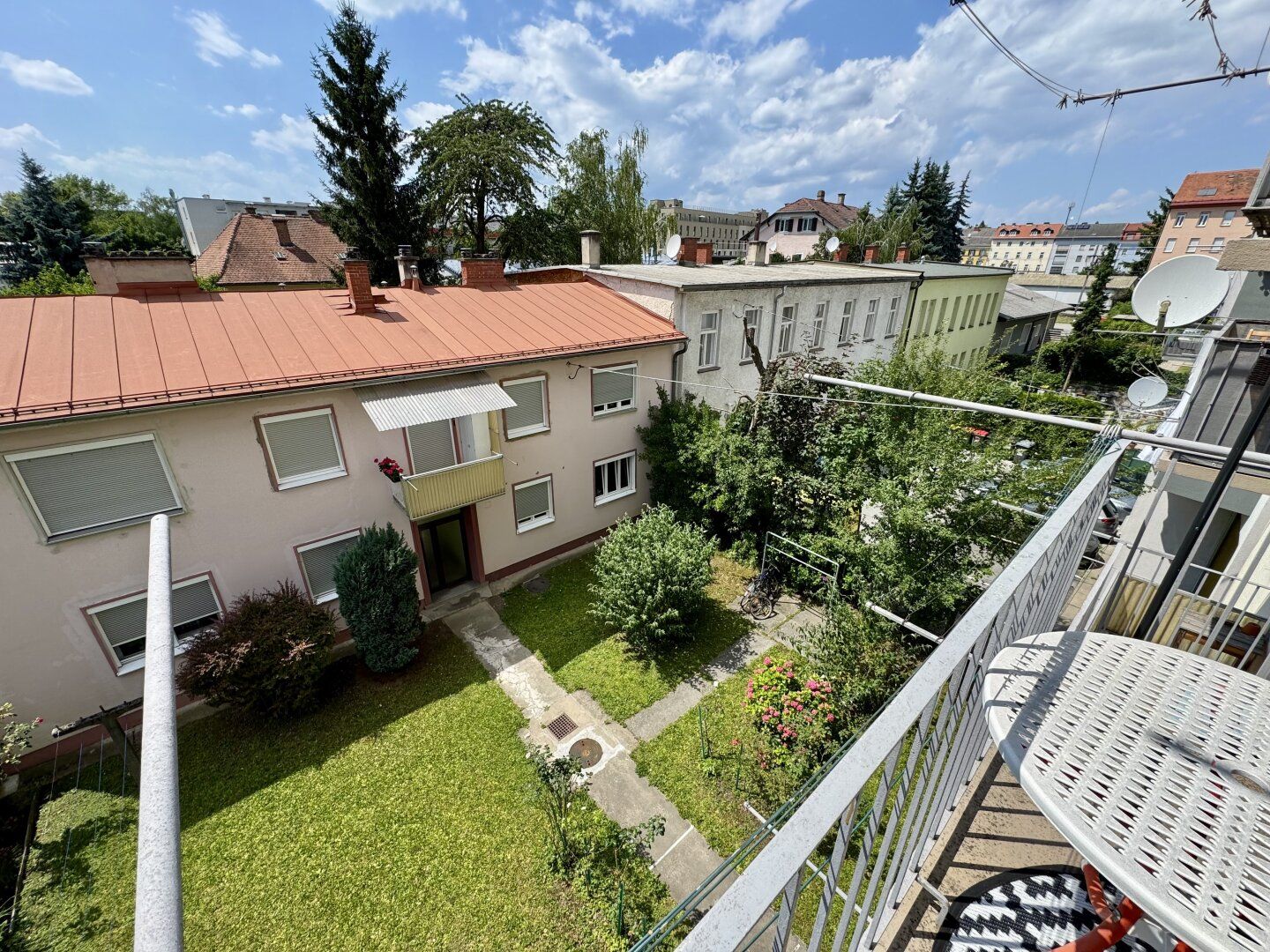 Zentrales Stadtapartment mit sonnigem Westbalkon nähe Augarten