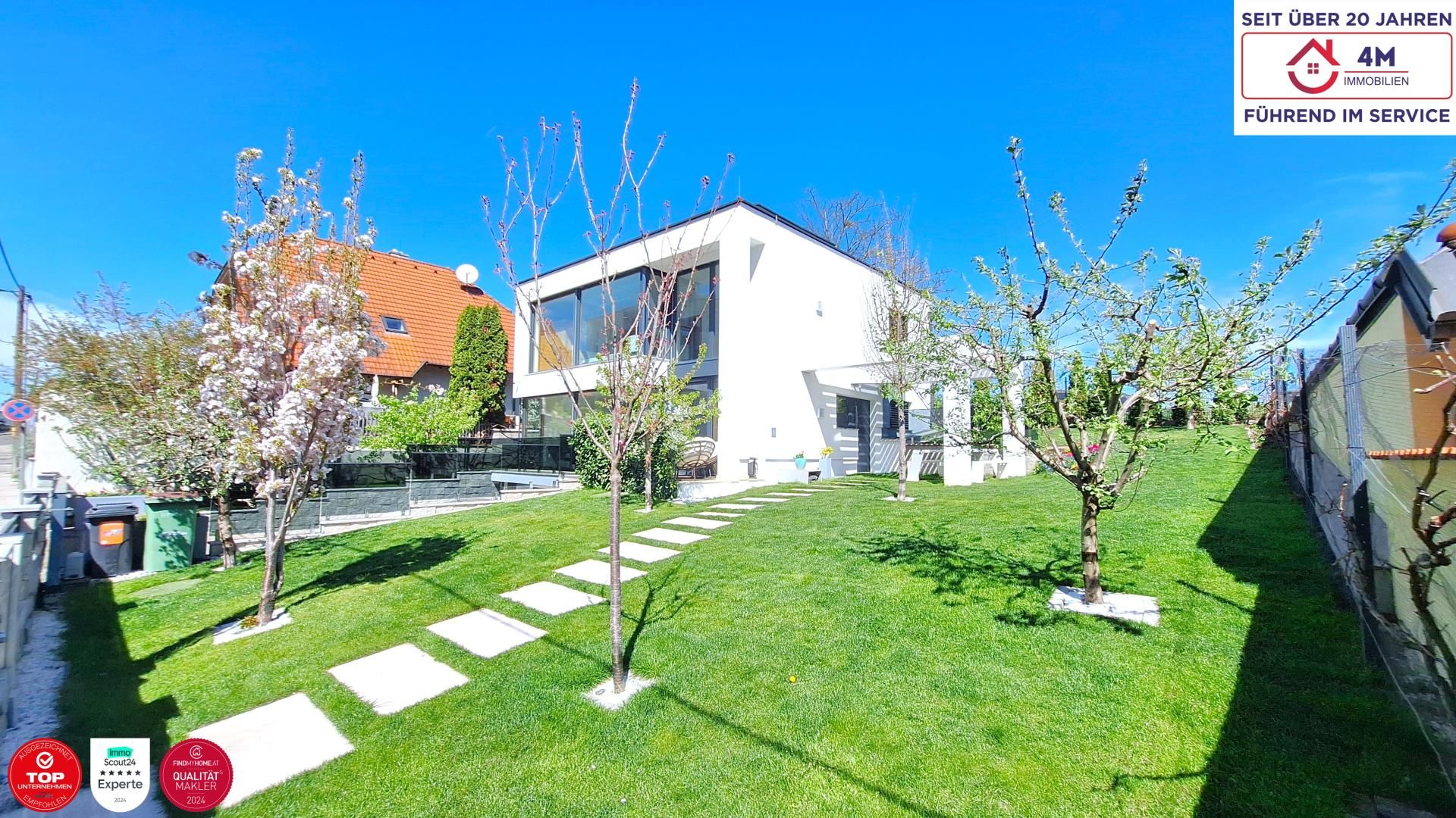 ✨7 Zimmer Luxus‑Villa auf Eigengrund - High‑End‑Qualität, intelligente Haustechnik & Alte Donau-Nähe   