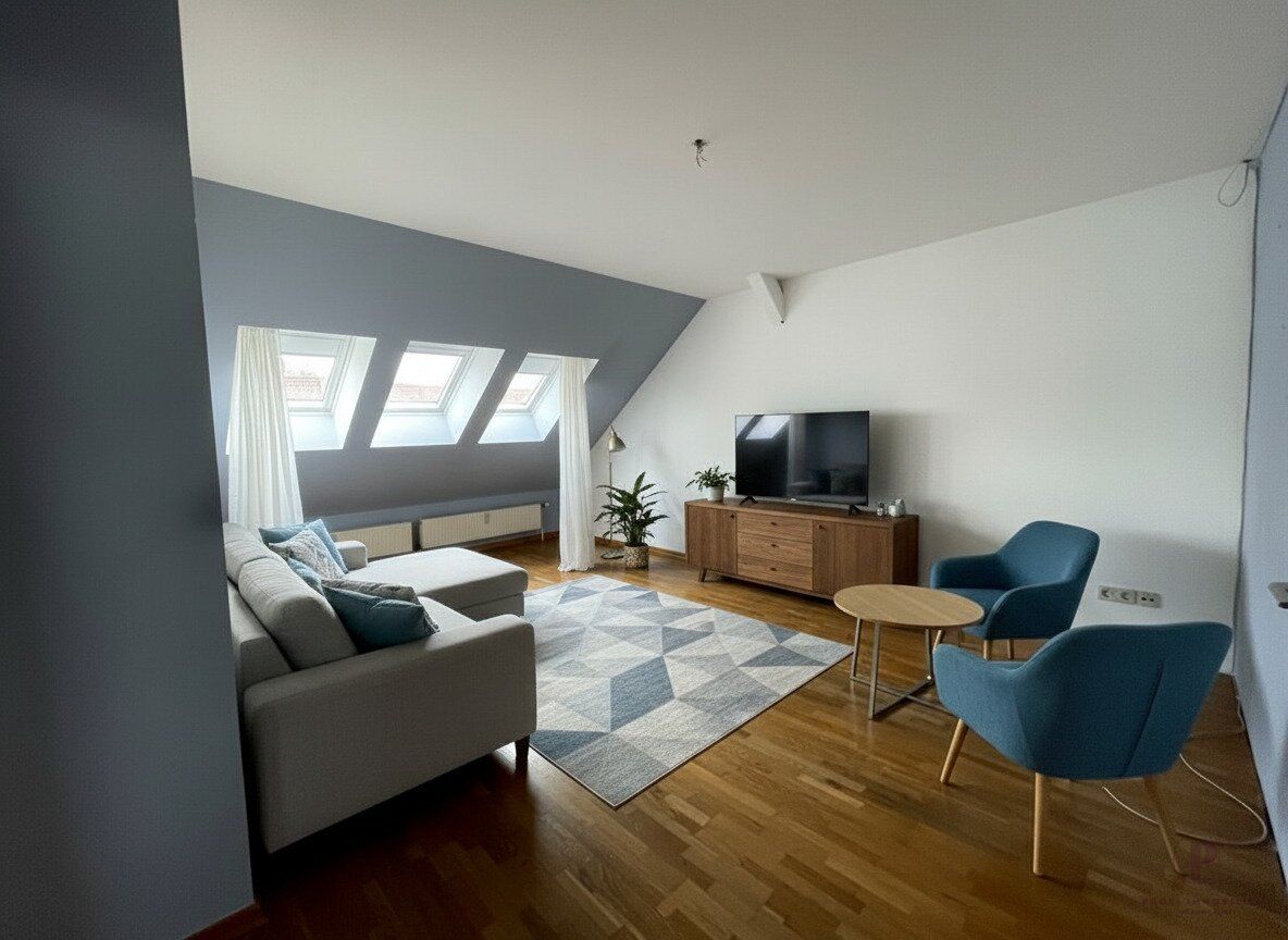 *52m² freundliche DG-Wohnung mit Küche - Graz Nähe Murradweg - Kalvarienberggasse*