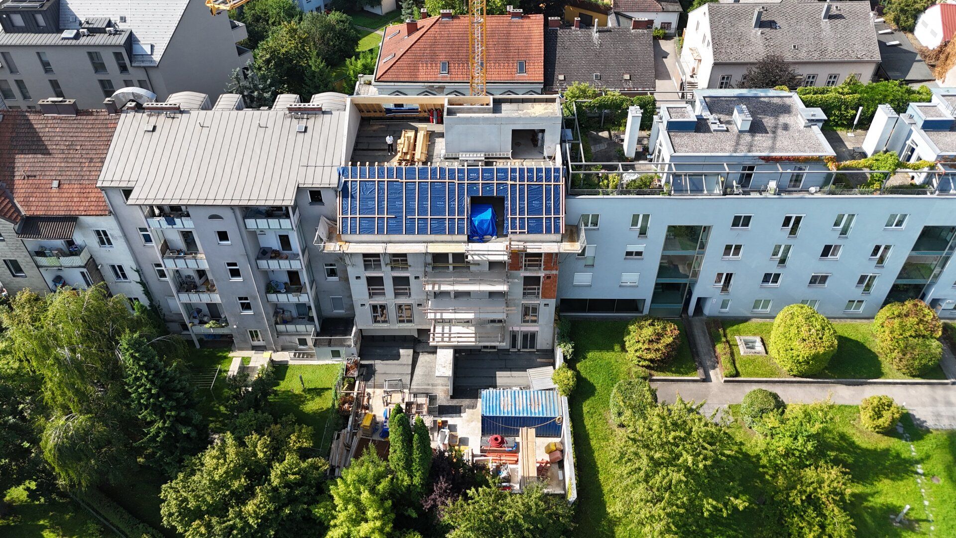 Gemütliche Dachgeschosswohnung mit Balkon in ruhigen Innenhof - Top 11 | Neubauprojekt 
