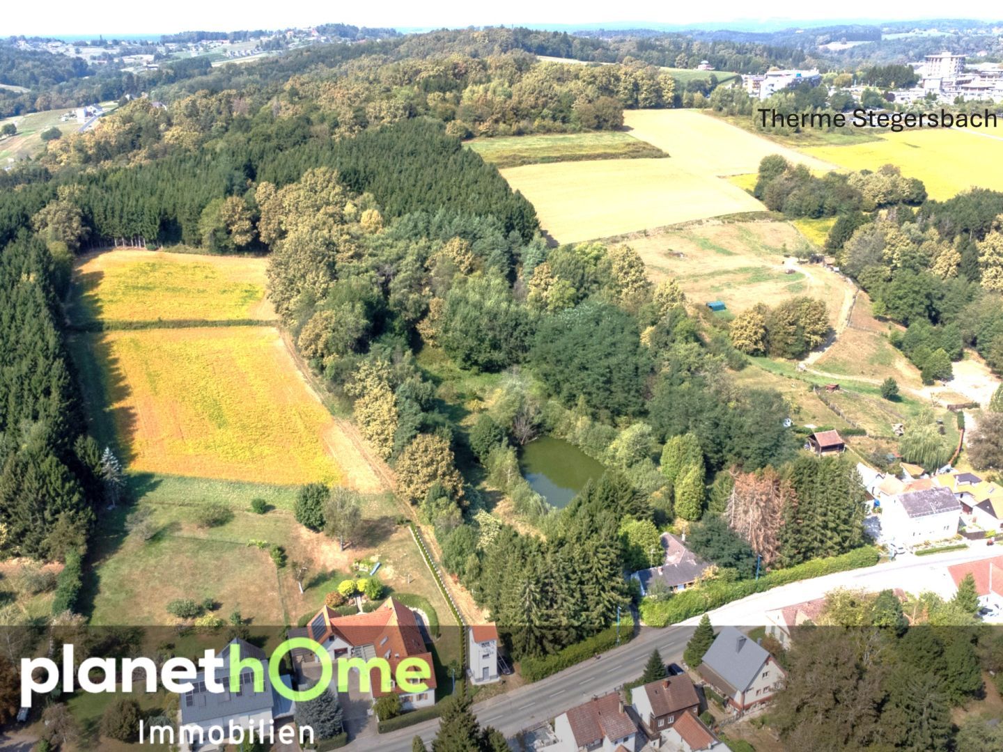 Direkte Thermennähe in Stegersbach - Traumobjekt mit Altbestand, Fischteich und Wald
