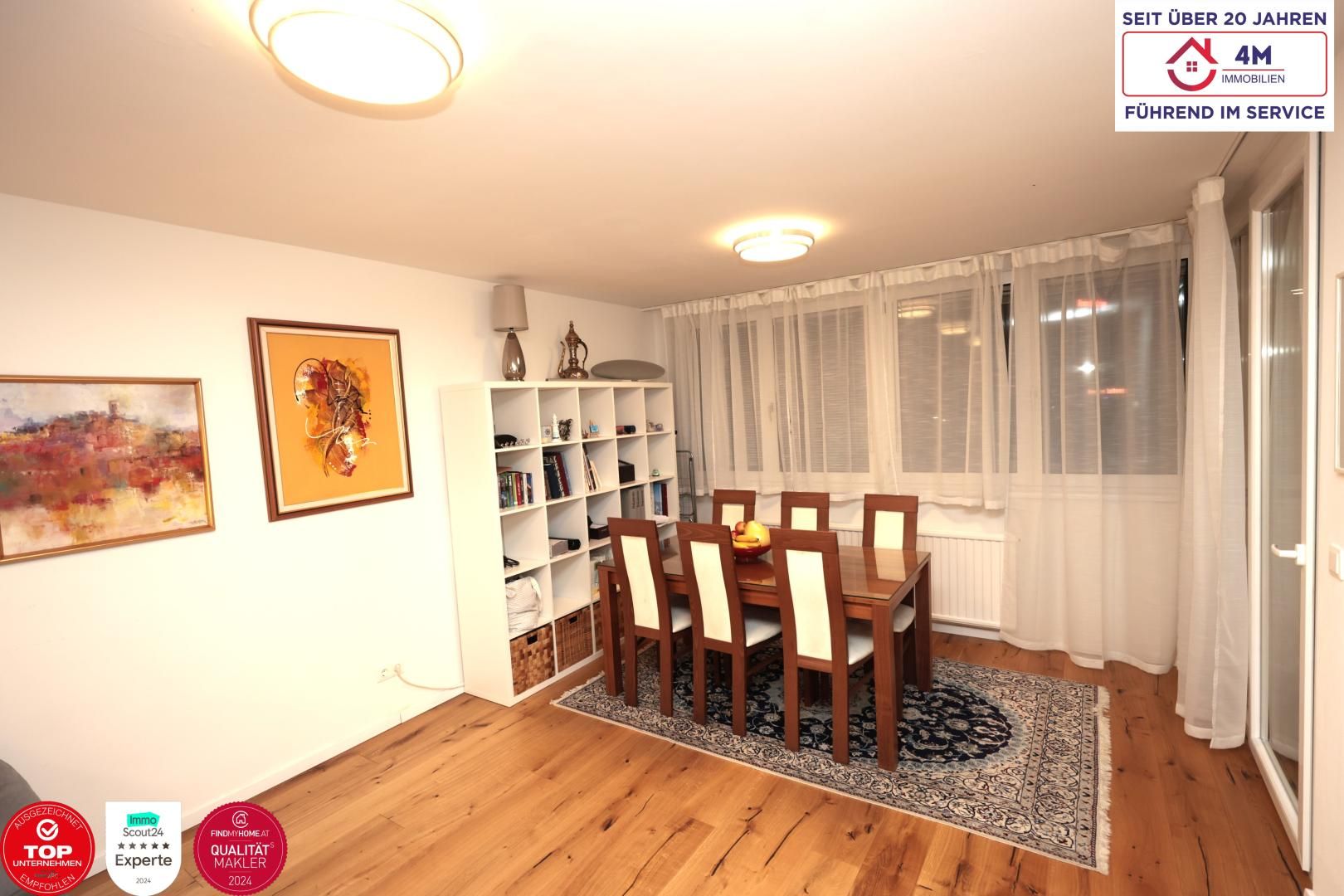 Perfekte Raumaufteilung & Top-Lage - Helle 3-Zimmer-Wohnung mit Loggia