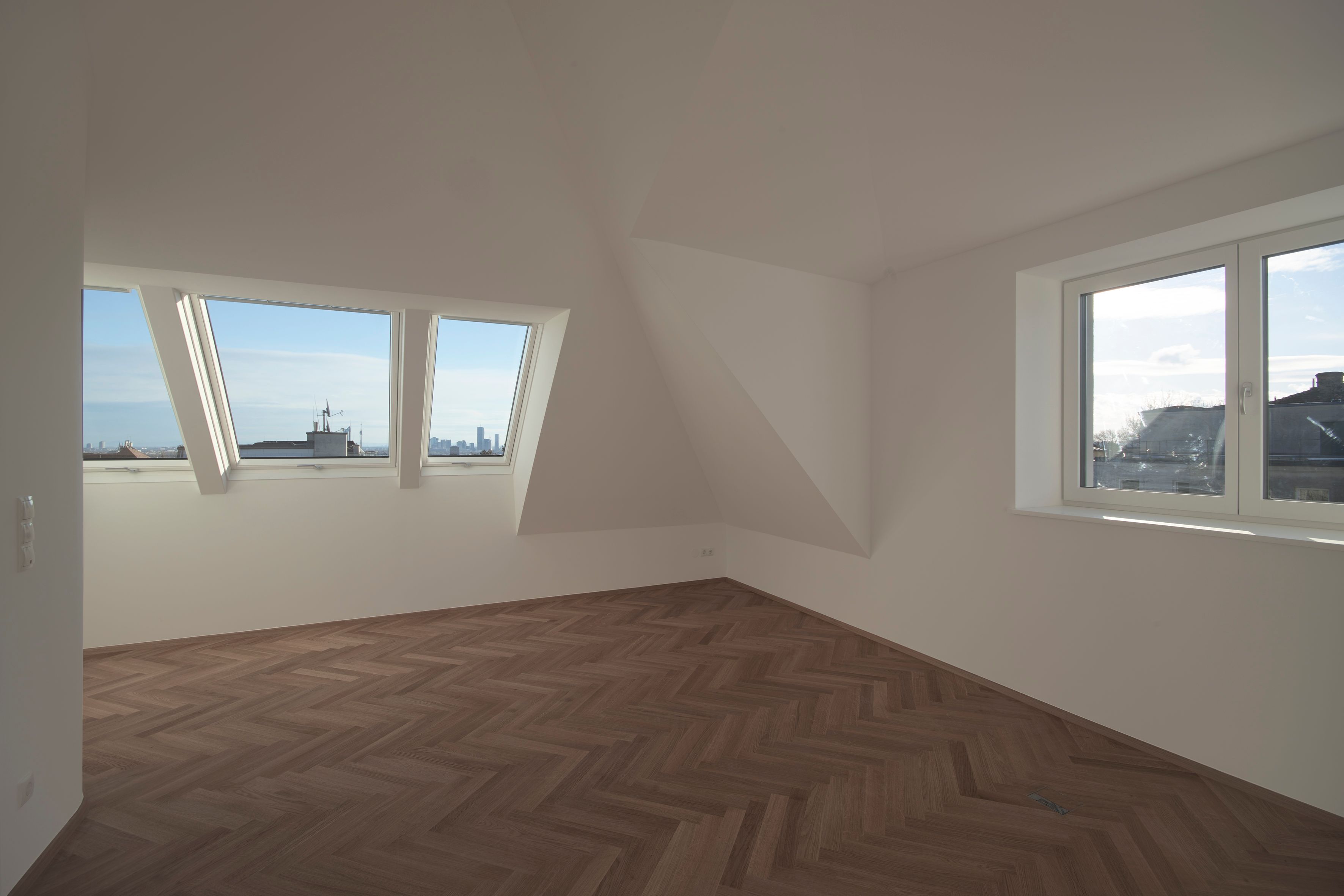 Exklusive Dachgeschoss-Wohnung mit Loft-Charakter und moderner Luftwärmepumpe - in Bau