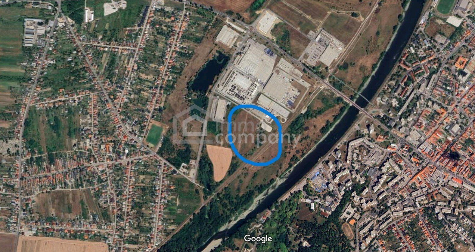 Betriebsbaugrund in Hlohovec/Slowakei: 31.000 m² für Gewerbe und Industrie. - Ansicht 5