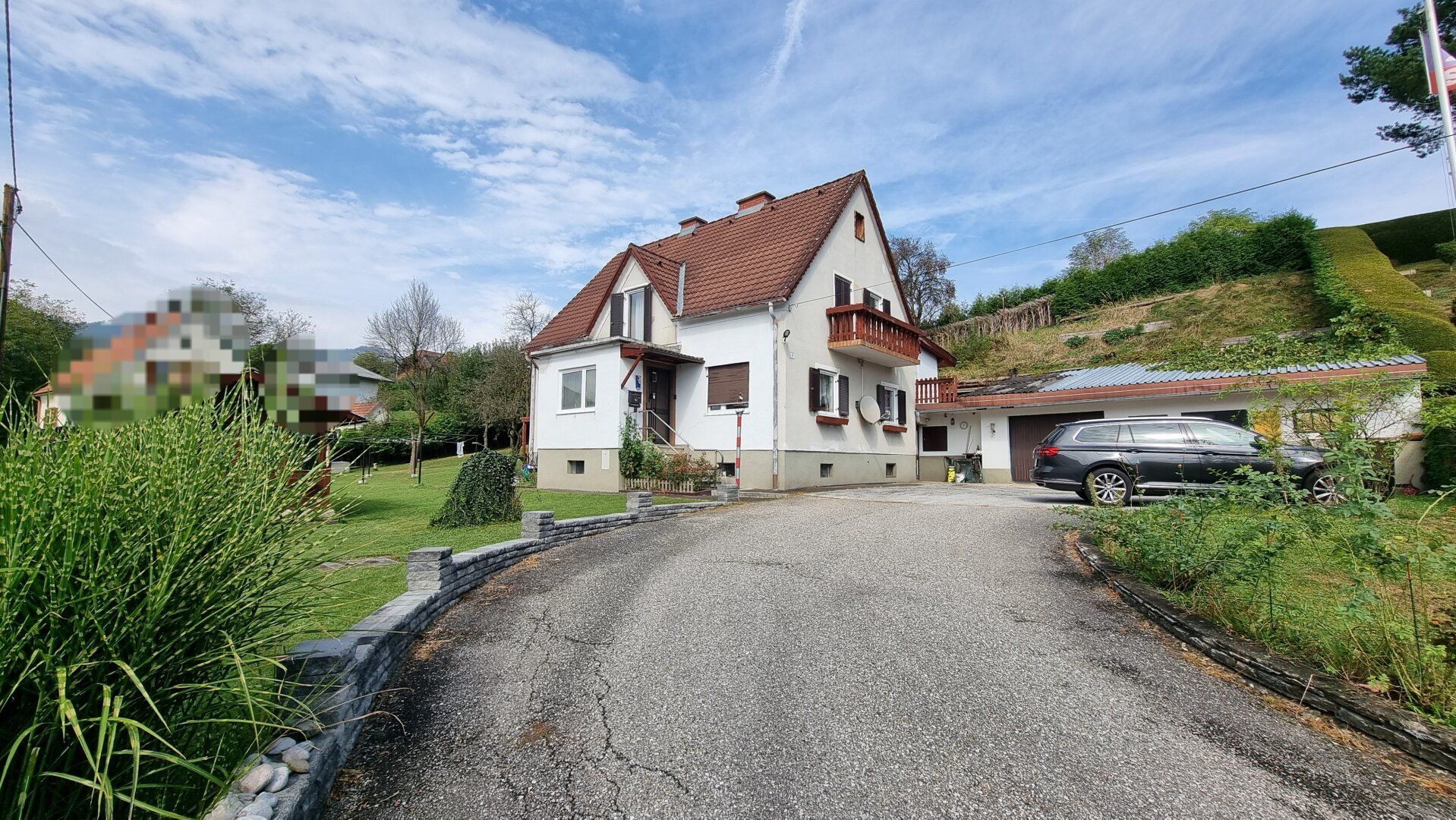 Kapfenberg Apfelmoar: Wohnhaus in Sackgasse mit großem Grund