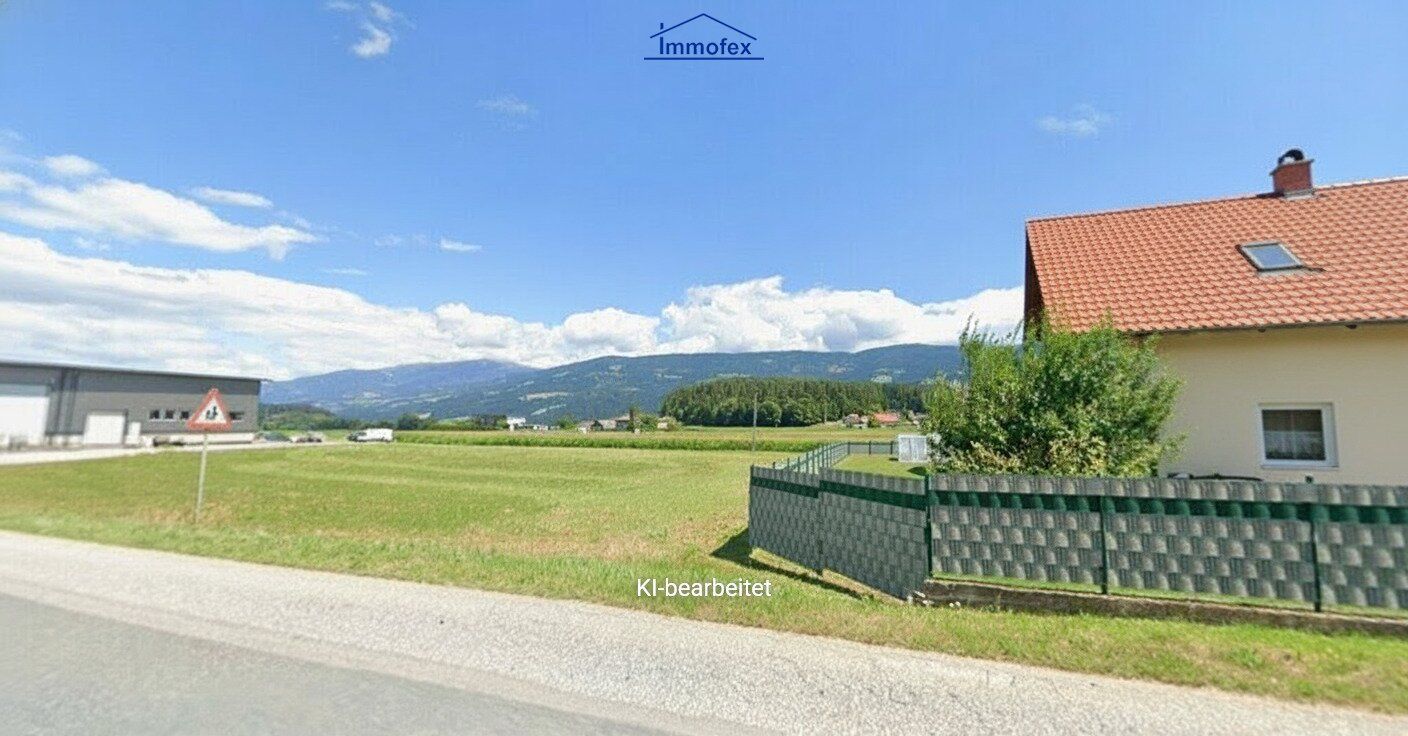 Bauträgerobjekt: Sehr gut bebaubares, ebenes Grundstück in Kärnten (Draugegend) - Ansicht 2