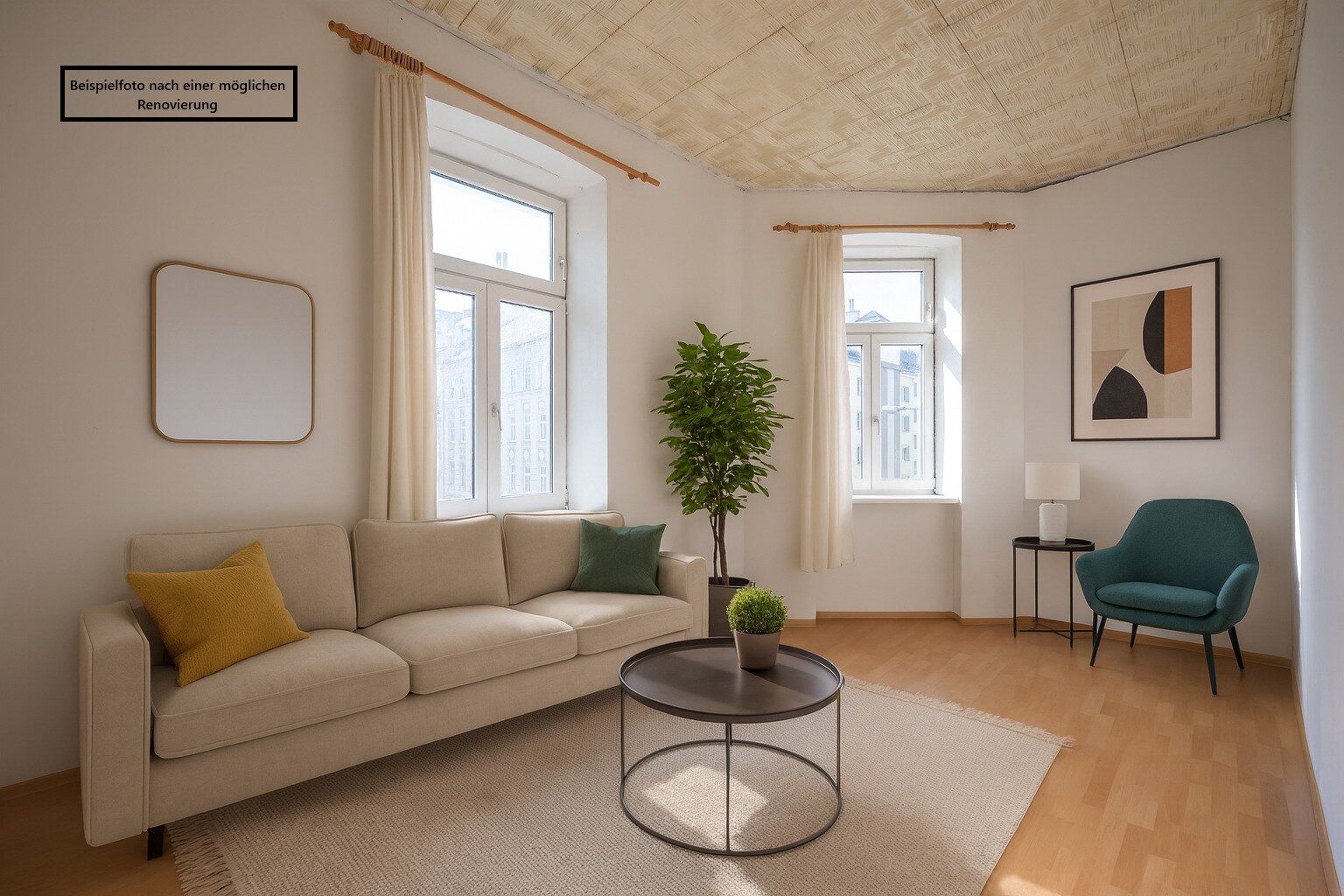 ++Gablenzgasse++ Sanierungsbedürftige 1,5-Zimmer Altbau-Wohnung, viel Potenzial!