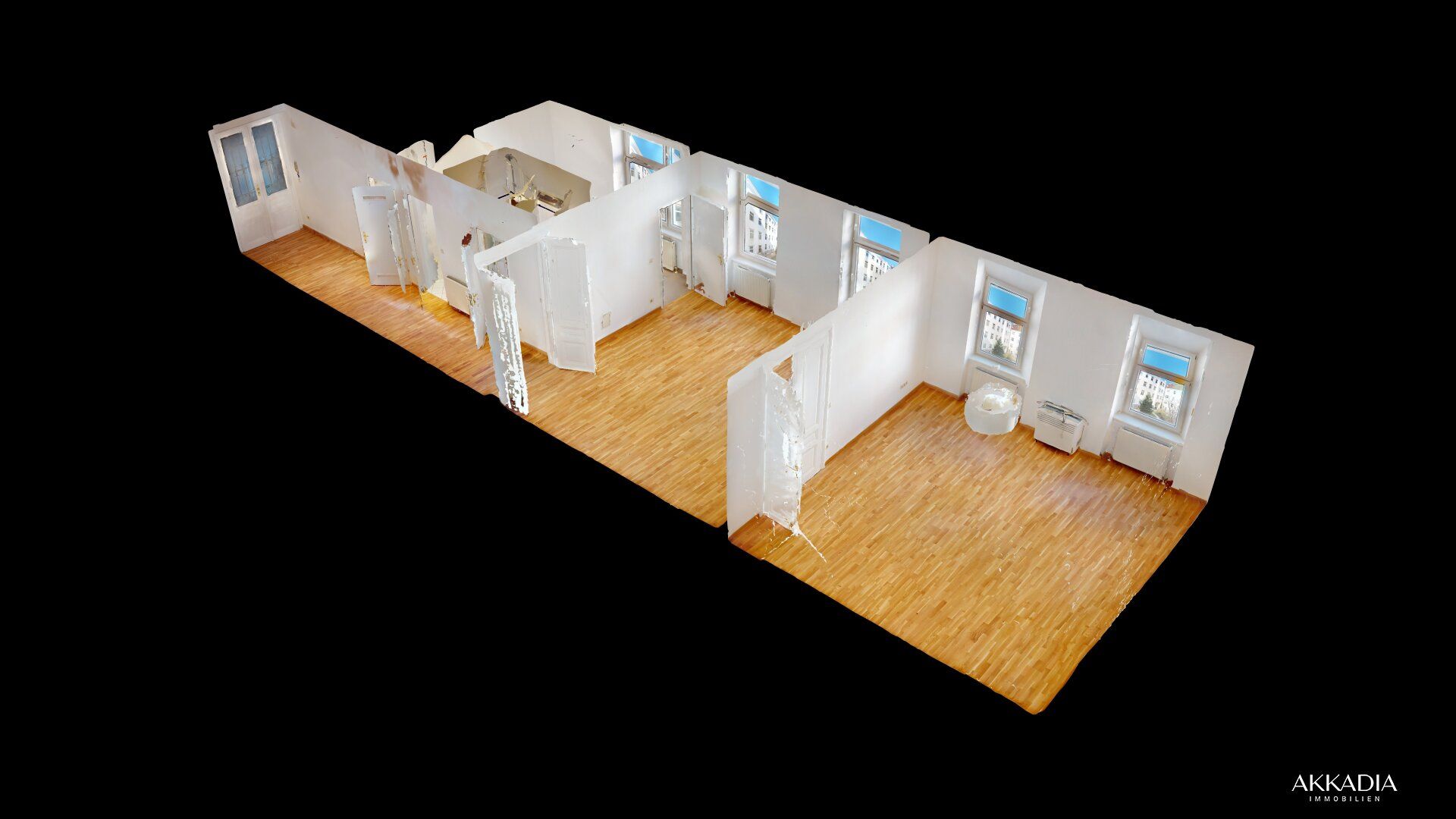 Erstbezug nach Sanierung: Lichtdurchflutete 2-Zimmer-Wohnung in Ruhelage A\\