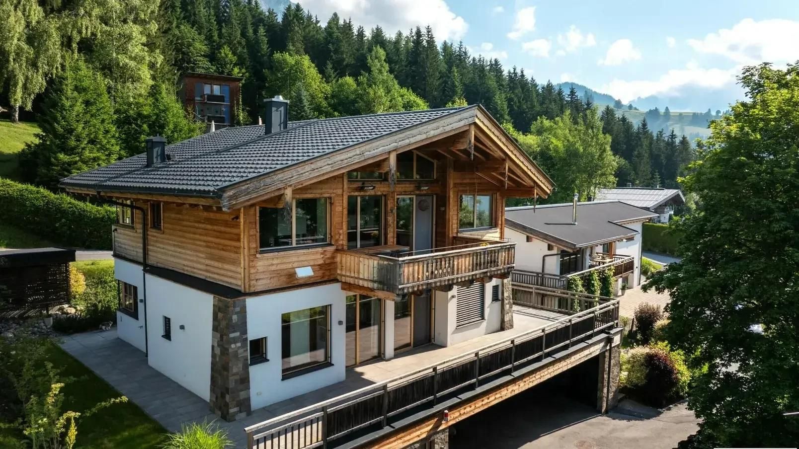 Architektenhaus mit Zweitwohnsitzwidmung am Sonnberg in Leogang