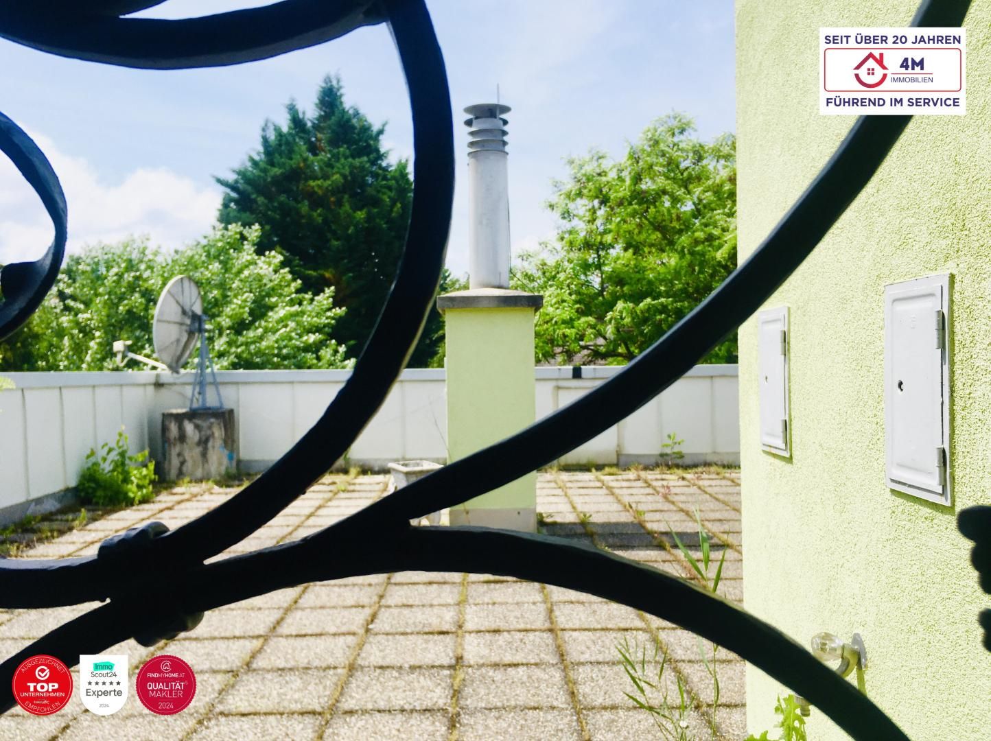 WG geeignete Neubauwohnung mit uneinsichtbarer Terrasse in Bestlage des 1230 Bezirkes