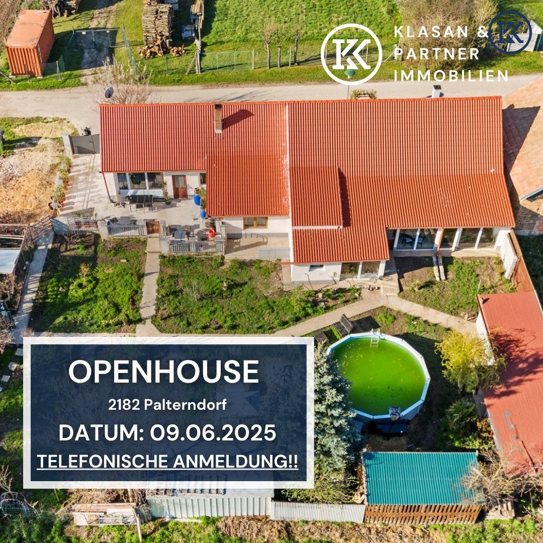 OPEN HOUSE am 09.06.2025 Wunderschönes Bungalow im ländlichen Bereich