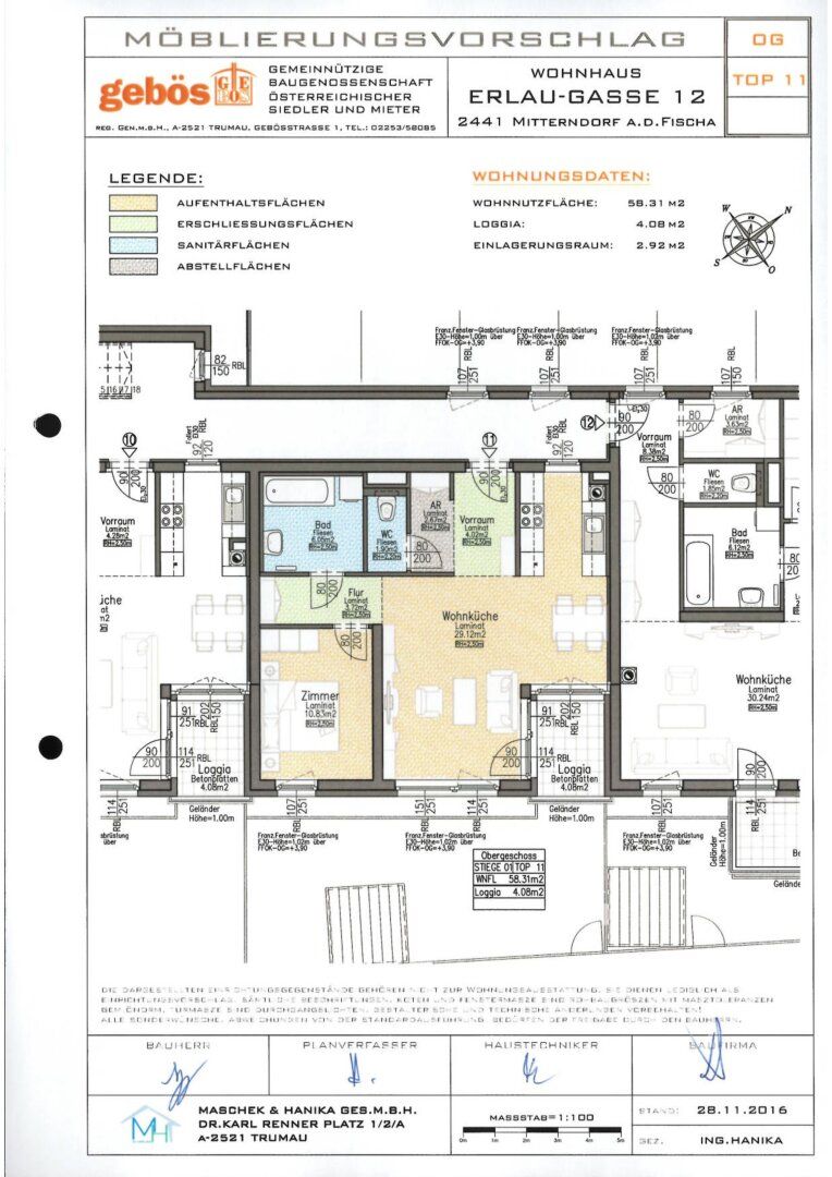 Wohnung – Mitterndorf an der Fischa - Mehr