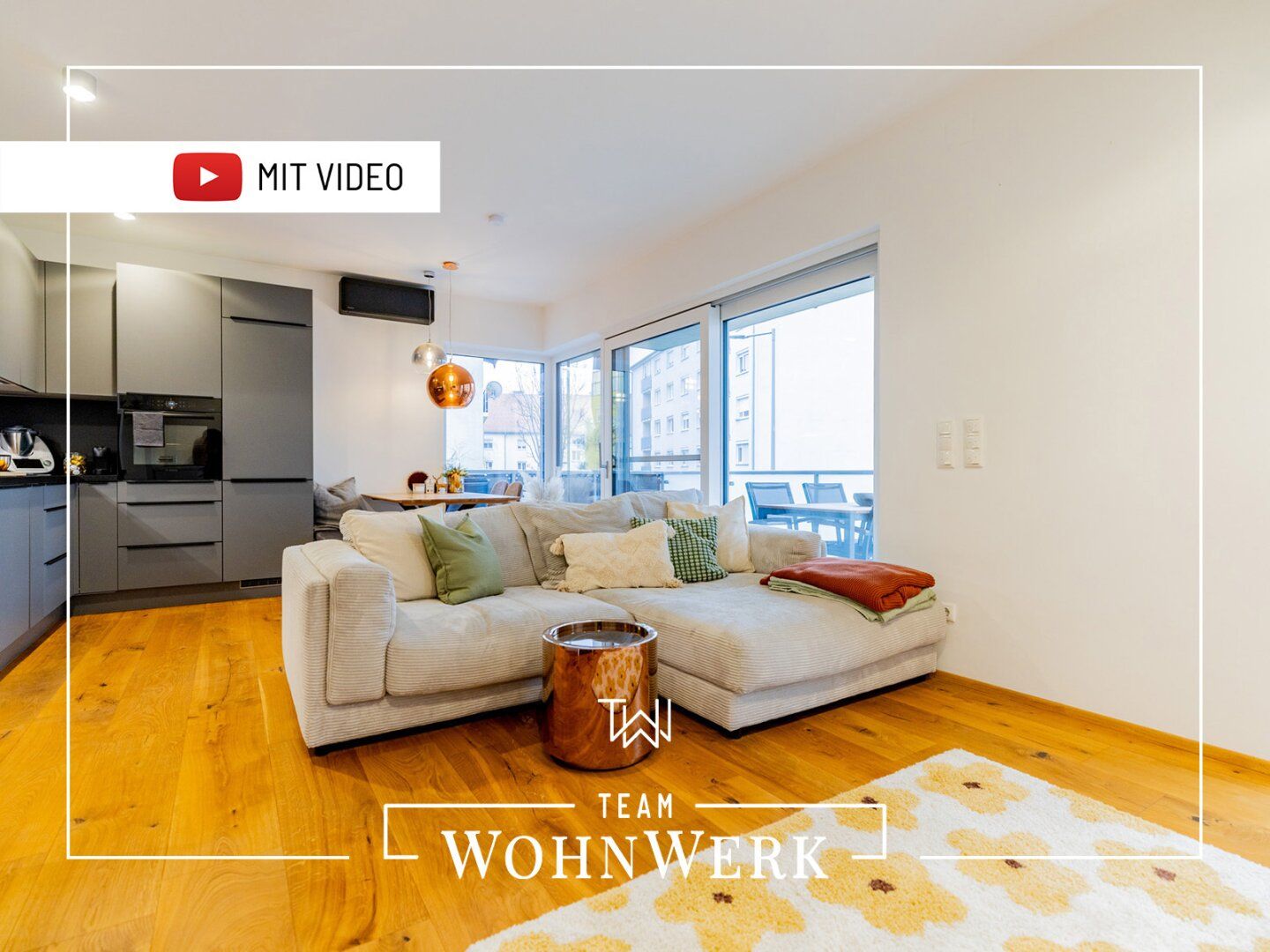 Neuwertige 2-Zimmerwohnung mit sehr großem Balkon und Tiefgaragenparkplatz in Graz-Eggenberg!