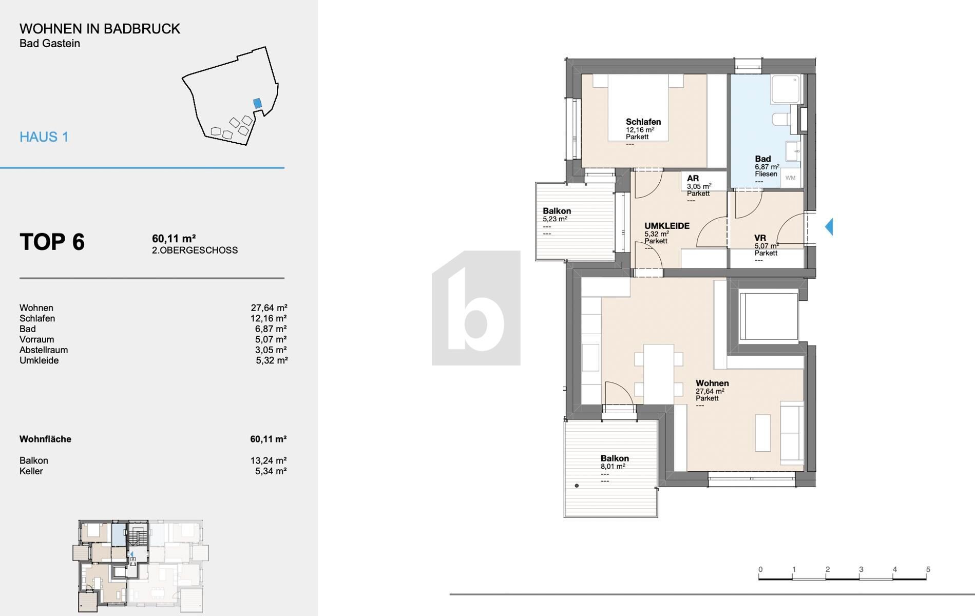 Wohnung – Bad Gastein - Ansicht 5