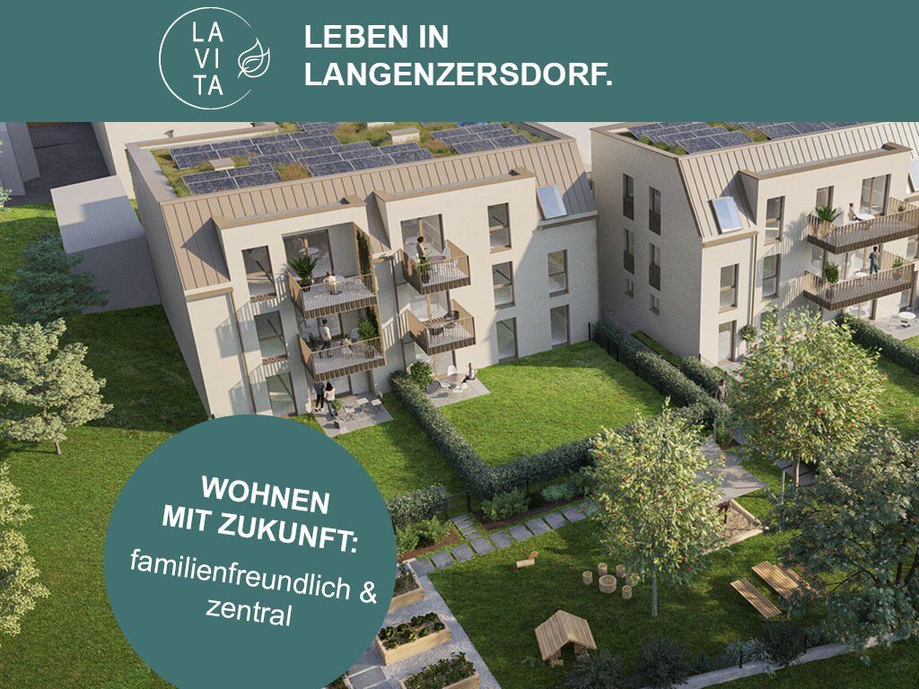 LAVITA - Moderne Maisonette-Wohnung unweit der Wiener Stadtgrenze - Erstbezug mit hochwertiger Ausstattung, Balkon und idealer Verkehrsanbindung
