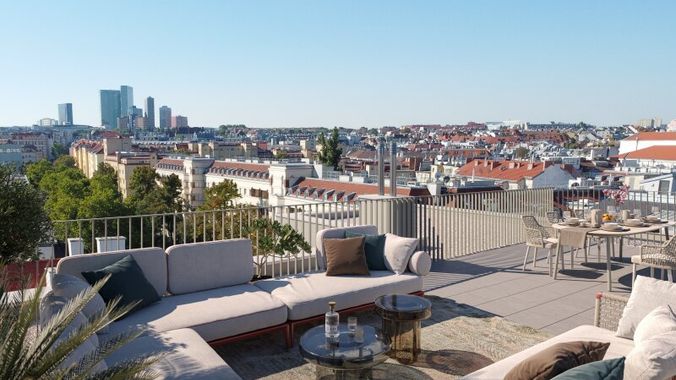 Dachterrasse Top 80 Aussicht